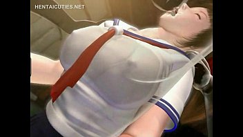 ボインのアニメのかわい子ちゃんはフェラチオを楽しんでいます