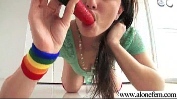 （alexis rodriguez）ホットボディの一人の女の子がクレイジーなもので遊ぶvid-04