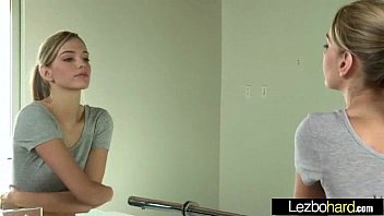 （ライリー・リード＆ケンナ・ジェームス）アマチュアティーンガールズはホットレズビアン法で恋をするビデオ-25