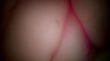 ぽっちゃりピンク網タイツ中出し