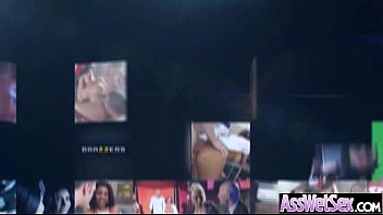 丸い巨大なお尻の女の子（アマンダ）ハードコアスタイルのアナルセックステープクリップ-07