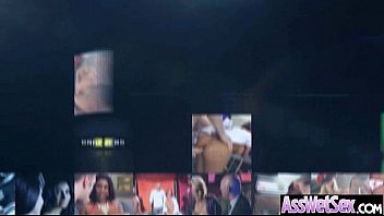 大きな曲がりくねったお尻のホットガール（キンバリーケンダル）クリップでカムにハードアナルバング-16