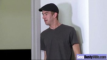 素晴らしいビッグメロンおっぱいママとのハードコアアクション（ミア・ルラニ）ビデオ-19