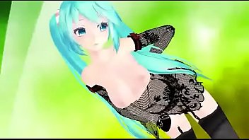 Сексуальное обнаженное платье Miku [20 кадров в секунду] # 1