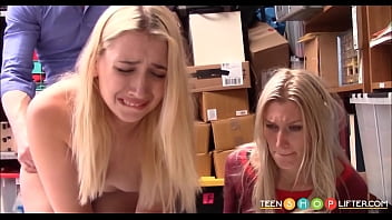TeenShoplifter.com - 継母が店の警備員に犯される若い女性の継娘を観察