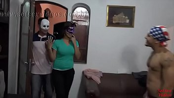 SetSexVideos - Любительская пара Чамбиньо и НанаБуккаке в гэнгбэнге - Совместное производство с Биньо Тедом