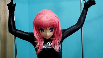 ウェットスーツ着ぐるみラテックスフードb。 = b。演奏する