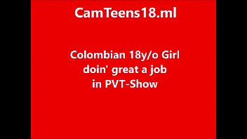 18歳のコロンビア人がカムに彼女の陰部を縞模様にしてこすります[CAMSHOW] [無料ダウンロード]