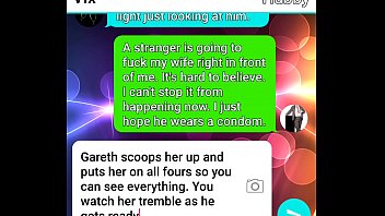 寝取られた夫は彼の妻をロールプレイします。セクスティングを伴うBBCによる