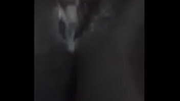 私が私の猫を指で触れるのを見てください
