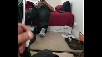 Stroking my cock for angie1