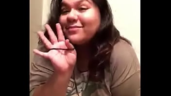 リンクで自慰行為をしているテキサスBBW