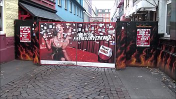 ドイツハンブルクのレッドライト地区
