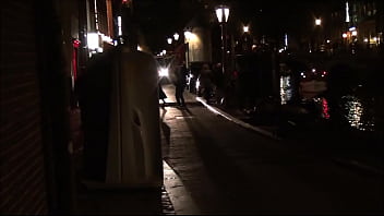 アムステルダムの小便器の外