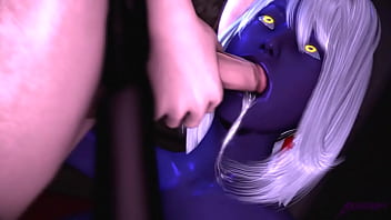 巨乳痴女エルフ姫はチンポ兼をたくさん飲み込む