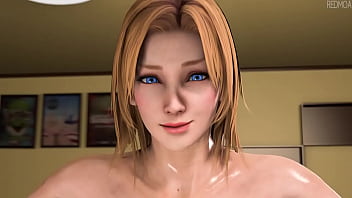 Redmoaによる「ティナの新しい水着」（DOA SFMポルノ）
