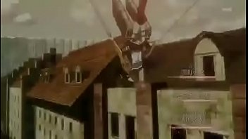 Атака титанов - Эпизод 8 - Услышав сердцебиение - Битва при Тросте (4) - с субтитрами ru