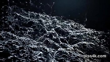 Pretty lezzie sweeties get sprayed with piss and squirt wet cunts