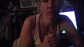 Amateur wife blows husbands little brother while at work