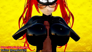 titjob＆騎乗位巨乳3Dエロアニメ