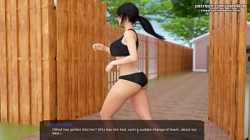 素敵な大きなお尻を持つ世界で最もホットな義理の姉妹の小柄でセクシーな小さなおっぱいを吸う l 私の最もセクシーなゲームプレイの瞬間 l Milfy City l パート＃25