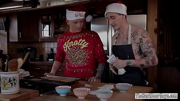 筋肉質のジョックに吸い取られたエッチなイケメン