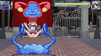 Blob / Slime попадают внутрь Сакуи и Рейсен