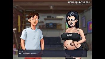 Summertime Saga [0.19.1] l Две горячие цыпочки с великолепными большими задницами и сиськами получают кримпай в их возбужденные киски после эротического массажа l Мои самые сексуальные моменты игрового процесса l Часть # 32