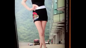 韓国のレースクイーンは私に27日間の負荷を兼ねさせます