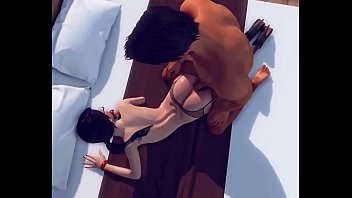 ディープスロートとディックのライダーによる新しい3Dプロジェクト（Animation 2020）