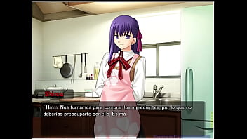 Fate Stay Night Realta Nua Day 1 Геймплей (испанский)