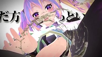 VOCALOID初音ミクの曲「d.MIKUのおしっこしたい」 MMD