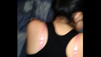 一人で家を利用して暑かったので、後背位にして中出ししてもらいました（中出し）