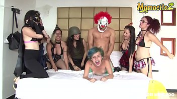 MAMACITAZ-＃SiaryDiaz-厄介なラティーナティーンエイジャーとのハロウィーンクレイジーセックスパーティー