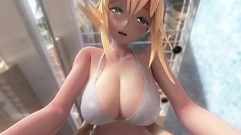 To Love Ru Diary Tearju подпрыгивает с большими сиськами