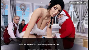アンナエキサイティングな愛情[クリスマスプレゼント]|ゴージャスな大きなお尻と巨大なおっぱいを持つ熱い十代の大学生は、より良い成績のために2人の老人教師とクリスマスにファックします|私の最もセクシーなゲームプレイの瞬間
