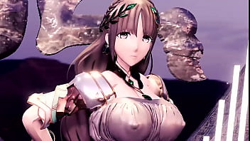[MMD] [DANCE] FGO-デメテル（デメテル）パッチワークスタッカート[ヌード]（ボボペンギン作）