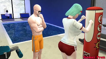 亀仙人寝取られ夫ドラゴンボール変態NTRで性的に訓練されたブルマ美人妻