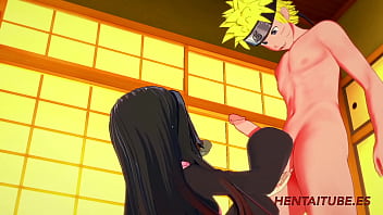 鬼滅の刃ナルト-ネズコとセックスしてセクシーな猫に中出しするナルトビッグディック1/2