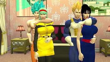 ドラゴンボールポルノ変態妻悟空とベジータを交換不貞で熱い妻は夫の友人NTRに犯されたい