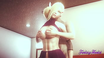 NARUTO-ナルト-変態-彼女の口の中で兼とイノの運指とフェラチオ-アニメマンガ日本のビデオポルノ