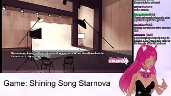 VTuber LewdNeko играет сияющую песню Starnova Mariya Route Part 2