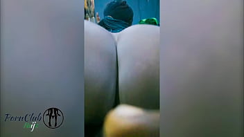ナイジェリアの大きなお尻逆騎乗位
