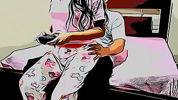 जिस दिन मैं अपनी टांगों पर बैठी अपनी मासूम भतीजी का फायदा उठाऊंगा भाग २ - कार्टून संस्करण