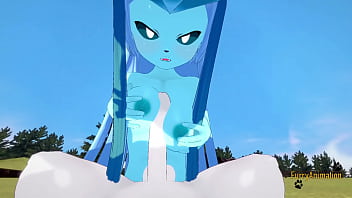 ポケモン変態ファーリーYiff3D-POVグレイシアboobjobとシンデレスによって中出しで犯された