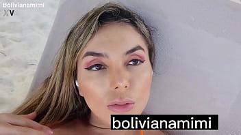 カンクンのビーチで私の猫を吸うUrsinhoクレイジー... bolivianamimi.tvの完全なビデオ