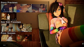 我们的公寓 [无尽 SFM 游戏] Ep.2 彩虹派对 享受巨大的假阳具