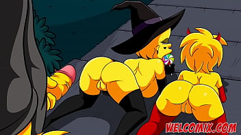 セックスとハロウィーンの夜-シンプトゥーンズ
