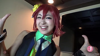 【HentaiCosplay】可愛いコスプレのようで、スタジオでギリギリまで時間をかけています。