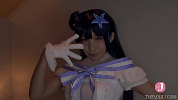 【変態コスプレ】「Cumwithme」アイドルコスプレイヤーが後背位で中出し-イントロ